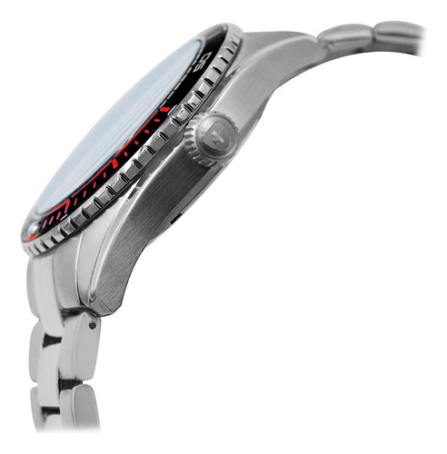 Reloj Pulsera S Del Bisel Np17509macna Dial Negro