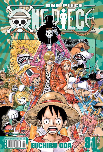 One Piece Vol. 81: One Piece Vol. 81, De Oda, Eiichiro. Editora Panini Livros, Capa Mole, Edição 1 Em Português