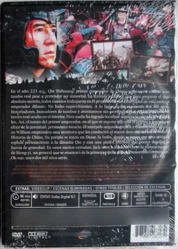 Dvd - El Mito - Jackie Chan - Nueva Cerrada