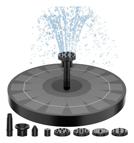 Bomba De Fuente Solar Baño De Pájaros De 2.5w, Bomba ...