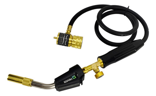 Maçarico Acendimento Automático Cano Simples Mangueira 110cm