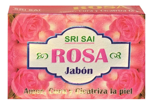 Jabón De Rosas 90gr - Sri Sai