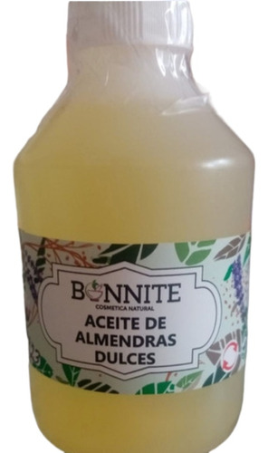 Aceite De Almendras Dulces Ecológico, 1 Litro Bonnite 