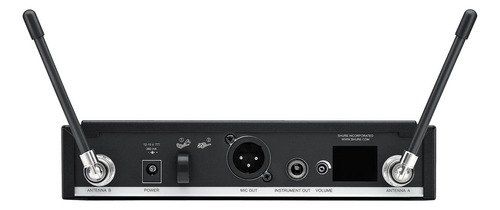 Sistema De Micrófono Inalámbrico Shure Blx24r/sm58 Con Bater