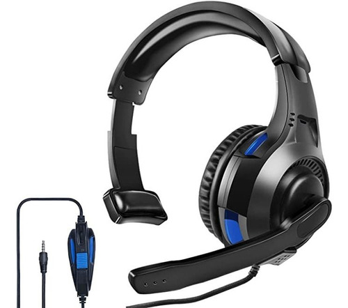 Auriculares Ps5 Ps4, Auriculares Mono Con Micrófono, Auric.