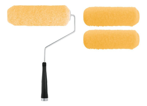 Kit Rodillo 3/4 + 2 Felpas Para Superficies Rugosas Truper