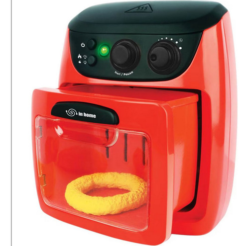 Freidora De Aire Con Luz Y Sonido Red Box Juguete Juego Rojo