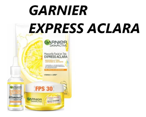Garnier Express Aclara Combo Promocion