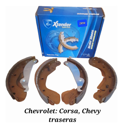 Bandas De Frenos Xtender 2894 Para Chevrolet Corsa Y Chevy