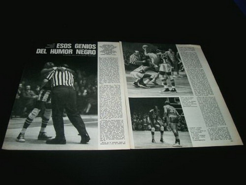 (l138) Harlem Globetrotters * Recortes Clippings (1980)