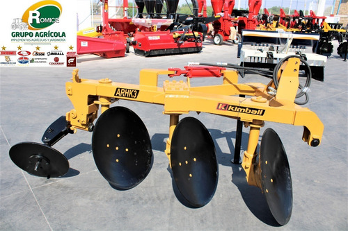 Arado Agricola 3 Discos Hidraulico Marca Kimball P Tractor