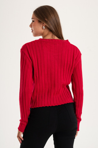 Sweater Mujer Acrílico Escote Redondo Lupe
