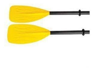 Par De Remos 122 Cm Plástico Resistente Para Botes - Intex