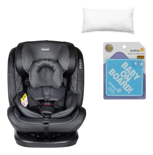 comprar Silla Auto I-giro 360 Más Letrero Bebé A Bordo - Cojín