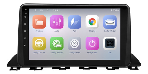 Multimidia Hb20 2020/2025 Octacore 9p Android 14 4gb 64gb 4g