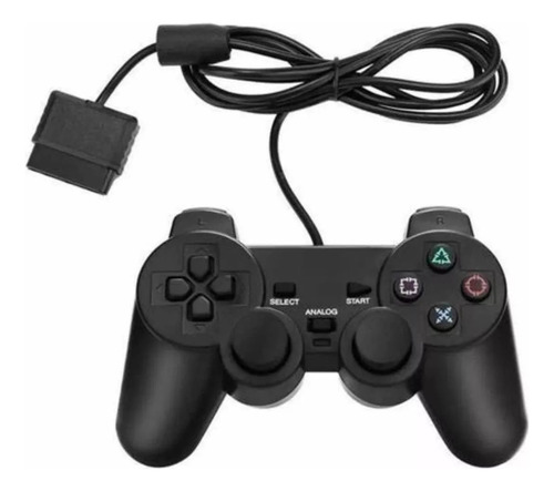 Joystick Controle Compativel Ps1 Ps2 Preto Kp-gm015 Knup