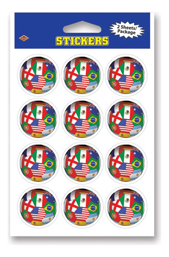 Adhesivo Beistle International, 4 X 6, Multicolor