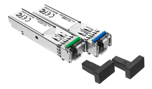 1 Kit Modulo Sfp 155mbps Fibra Optica Monomodo Hotplug 20km 