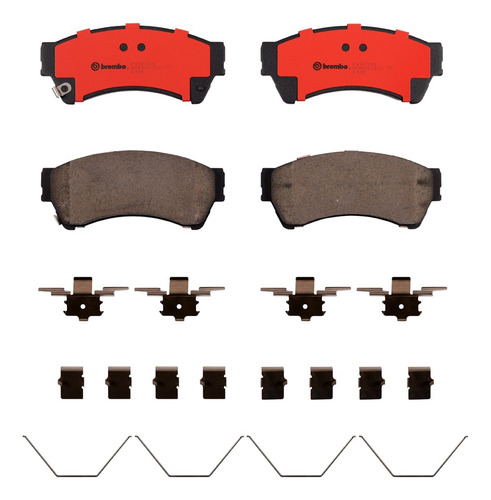 Balatas Delanteras Mazda 6 2010 3.7l Brembo