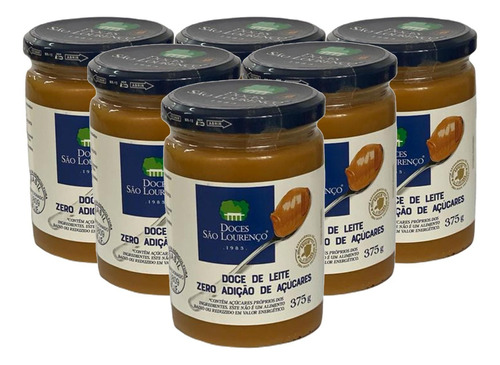 Doce De Leite Puro Zero São Lourenço 375g - Zero Açúcares