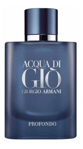 Perfume Masculino Acqua Di Giò Profondo Giorgio Armani 75ml