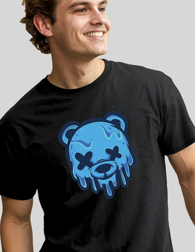 Playera Estampada Moda Algodón Premium Bear Mod.1