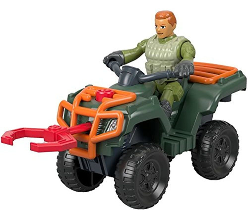 Fisherprice Imaginext Jurassic World Atv Y Technician