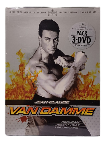Van Damme Excellence Award Collection Dvd Original ( Nuevo )