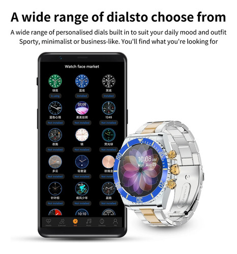 Reloj Inteligente Aw12 Bluetooth Con Información De Llamadas