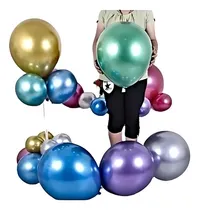 Comprar Globos Chrome Cromados Crome Brillantes X20 Uni 18¨pulgadas