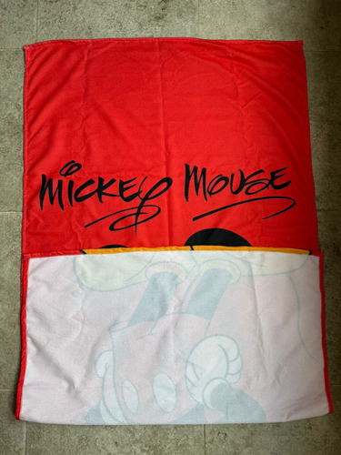 Toalla Mickey Mouse De Microfibra - Secado Rápido Rojo