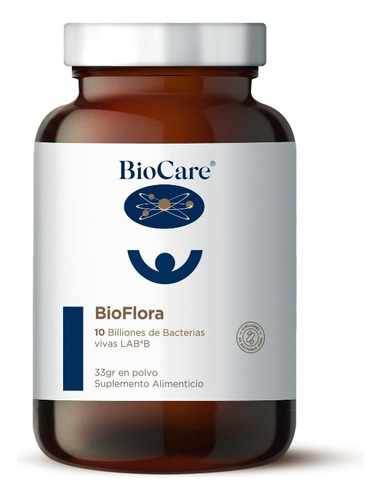 Probiótico Bioflora En Polvo Biocare Vegano