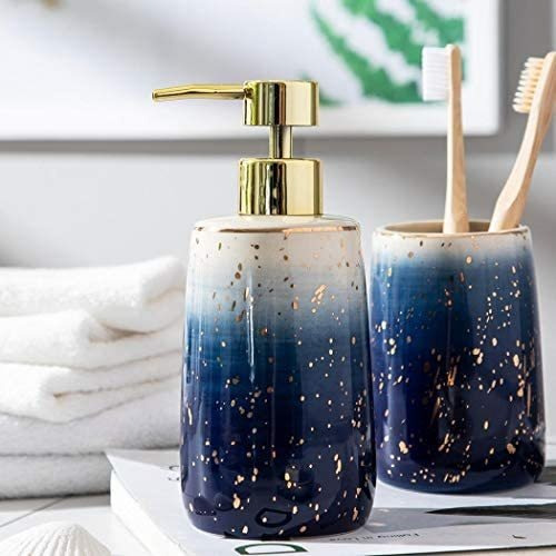 Set Accesorios De Baño Milky Way Blue