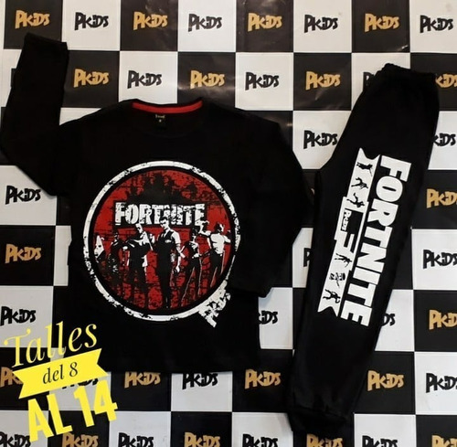 Conjunto Pijama Fortnite Espias