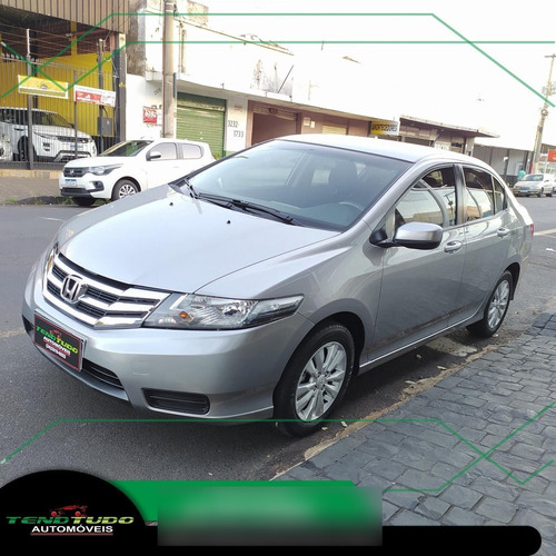 Imagem 1 de 7 de Honda City Lx 1.5 Cinza 2013