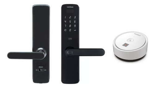 Cerradura Digital Con Wifi Dl 7100 Hafele Inteligente Huella Negro