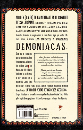 Muerte en San Jerónimo 1 - Muerte en San Jerónimo, de de Muriel, Oscar. Serie Infinita, vol. 1. Editorial Montena, tapa blanda en español, 2019