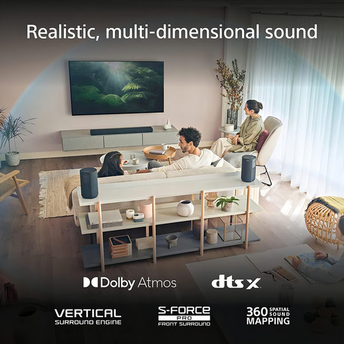 Sony HTA3000 3.1ch Dolby Atmos Soundbar - Negro