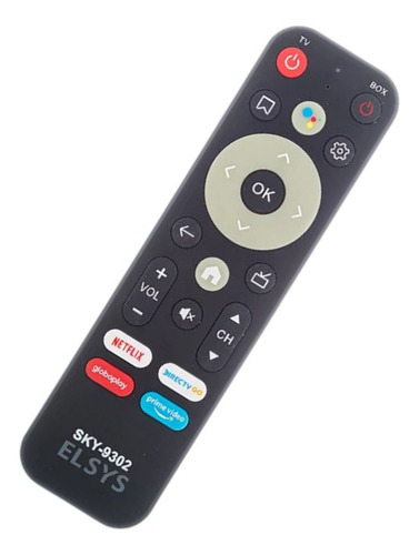 Controle Compatível Com Receptor Elsys Etri01 Smarty Sky9302