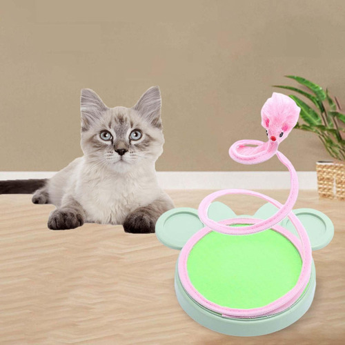 New,, Durable Pet Cat Spring Toy Scratch Kitty Play Games