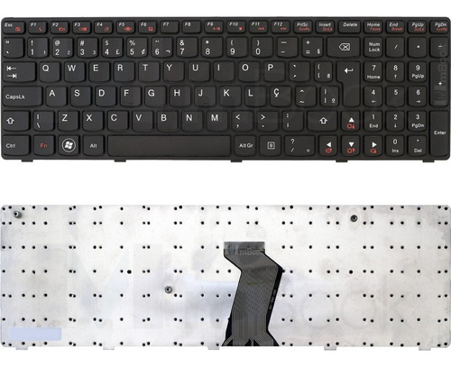 Teclado B570-us Lenovo Ideapad B570 B570e, B575, B580 B590