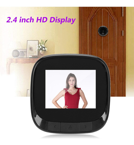 Puerta Mirilla 2.4in Tft Hd Cámara Digital Electrónica Ojo D