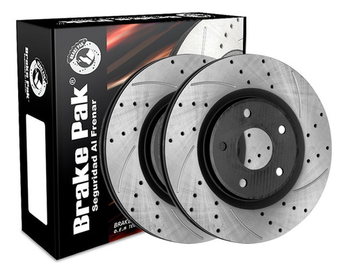 Discos De Freno Marca Brake Pak Para Dodge Journey 2.4 -3.6