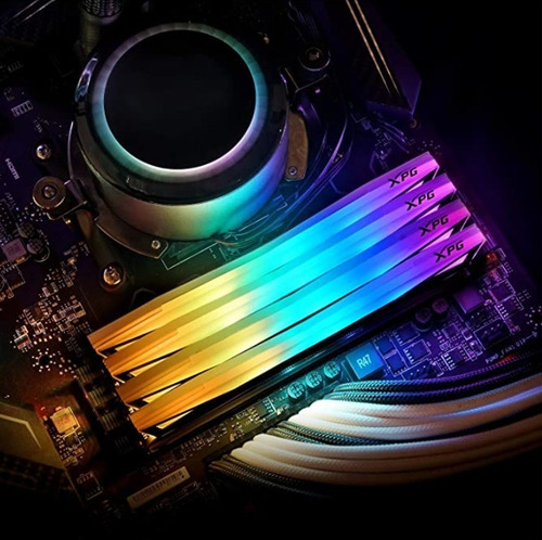 Imagen 5 de 5 de Memoria Ram Xpg Rgb 16gb (2x8gb) 3200 Mhz Ddr4 D60g