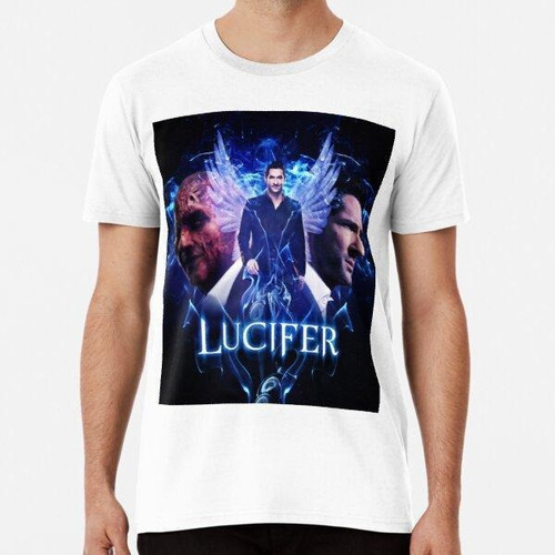 Remera Lucifer Morningstar - Diablo Vs Ángel Algodon Premium