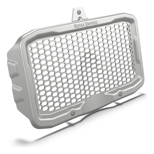 Protector De Radiador Cromado Royal Enfield Himalayan 450 Plateado