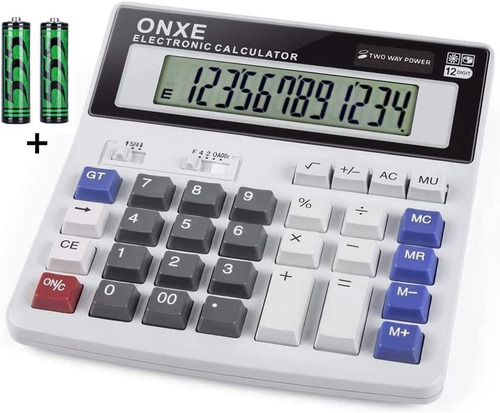 Calculator,onxe Standard Basic 4 Function Desk Calculator Aa