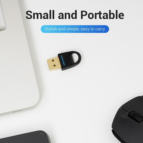 Imagen 6 de 10 de Adaptador Emisor Receptor Bluetooth 4.0 Usb Dongle Vention