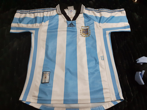 Camiseta Selección Argentina .año 1998 Titular (Usado)