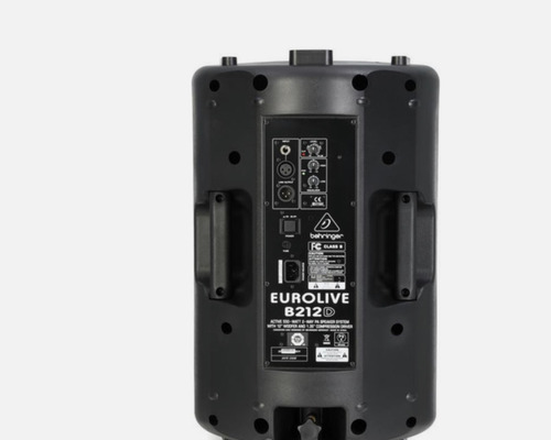 Bocina Behringer Eurolive B212d Portátil Amplificada 550w 12 Negro